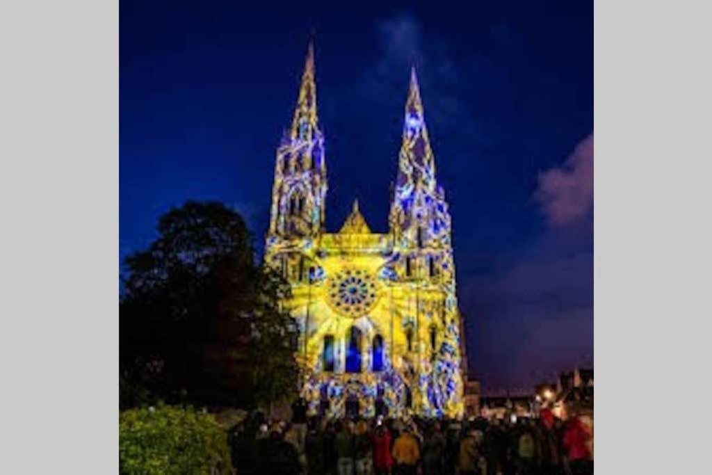 Chartres Coeur De Ville, Beau 2 Pieces Chaleureux Et Lumineux,Parking Et Wifi ! Zewnętrze zdjęcie
